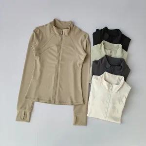 Yoga Suit Women's High-end Standing Collar